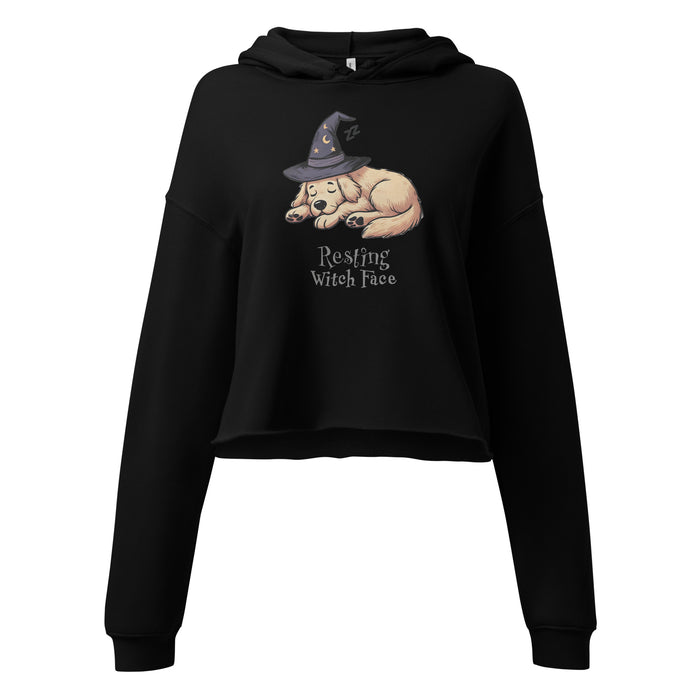 Golden Witch Women's Crop Hoodie