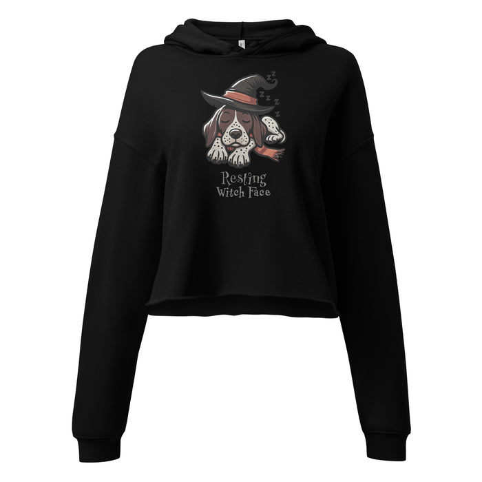 Pointer Witch Women's Crop Hoodie