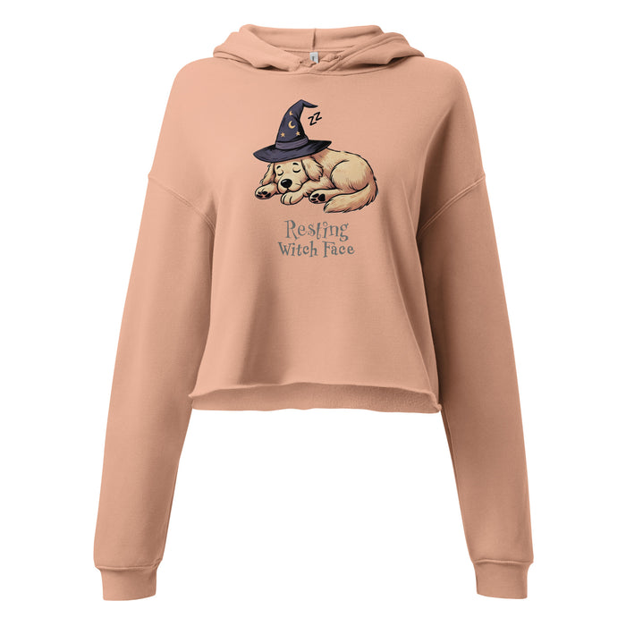 Golden Witch Women's Crop Hoodie