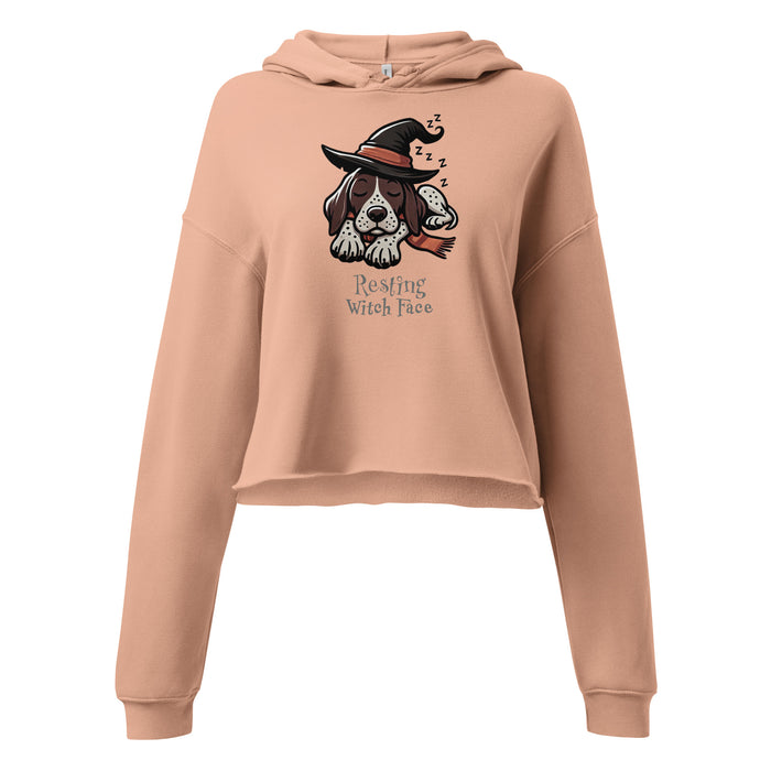 Pointer Witch Women's Crop Hoodie